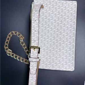 Stylish Cream Crossbody Bag by Michael Kors